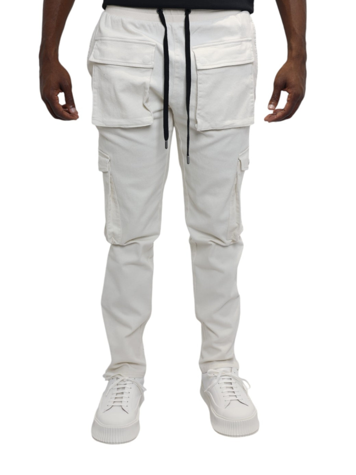 Capone Cargo Pants Relaxed Oatmeal-AL Capone Premium
