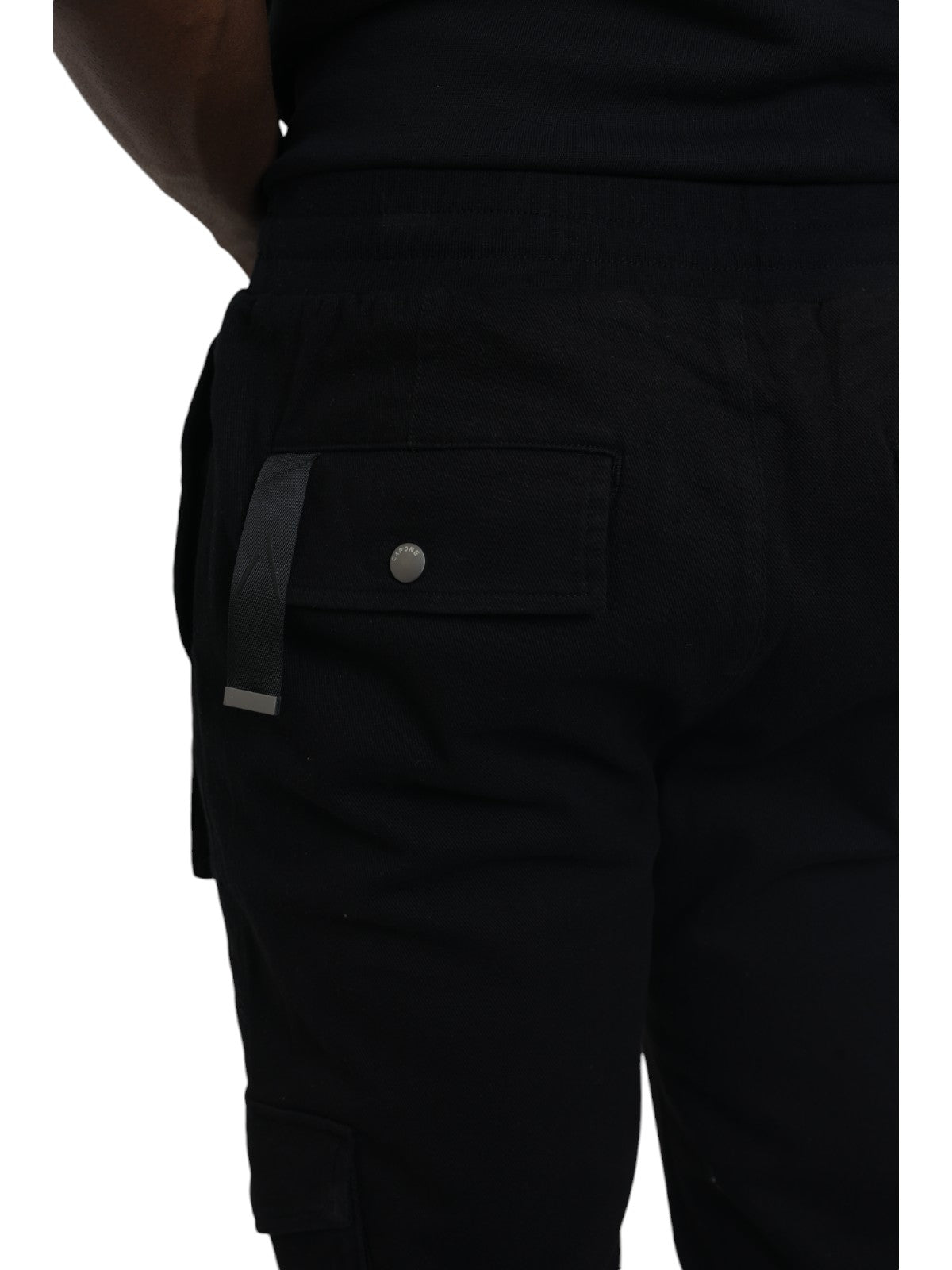 Capone Cargo Pants Relaxed Black-AL Capone Premium
