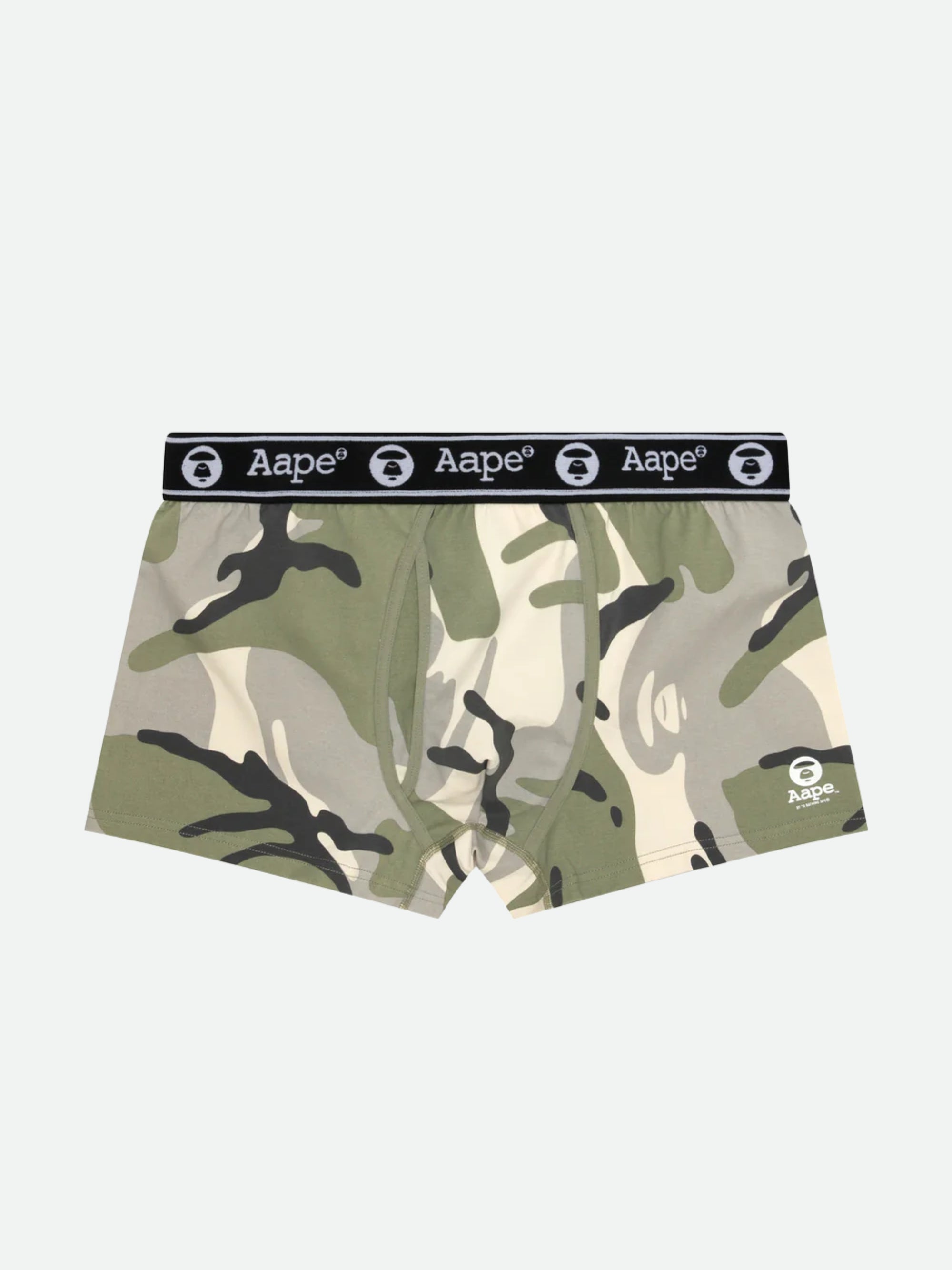 Aape Boxers Logo Khaki-Beige-AL Capone Premium