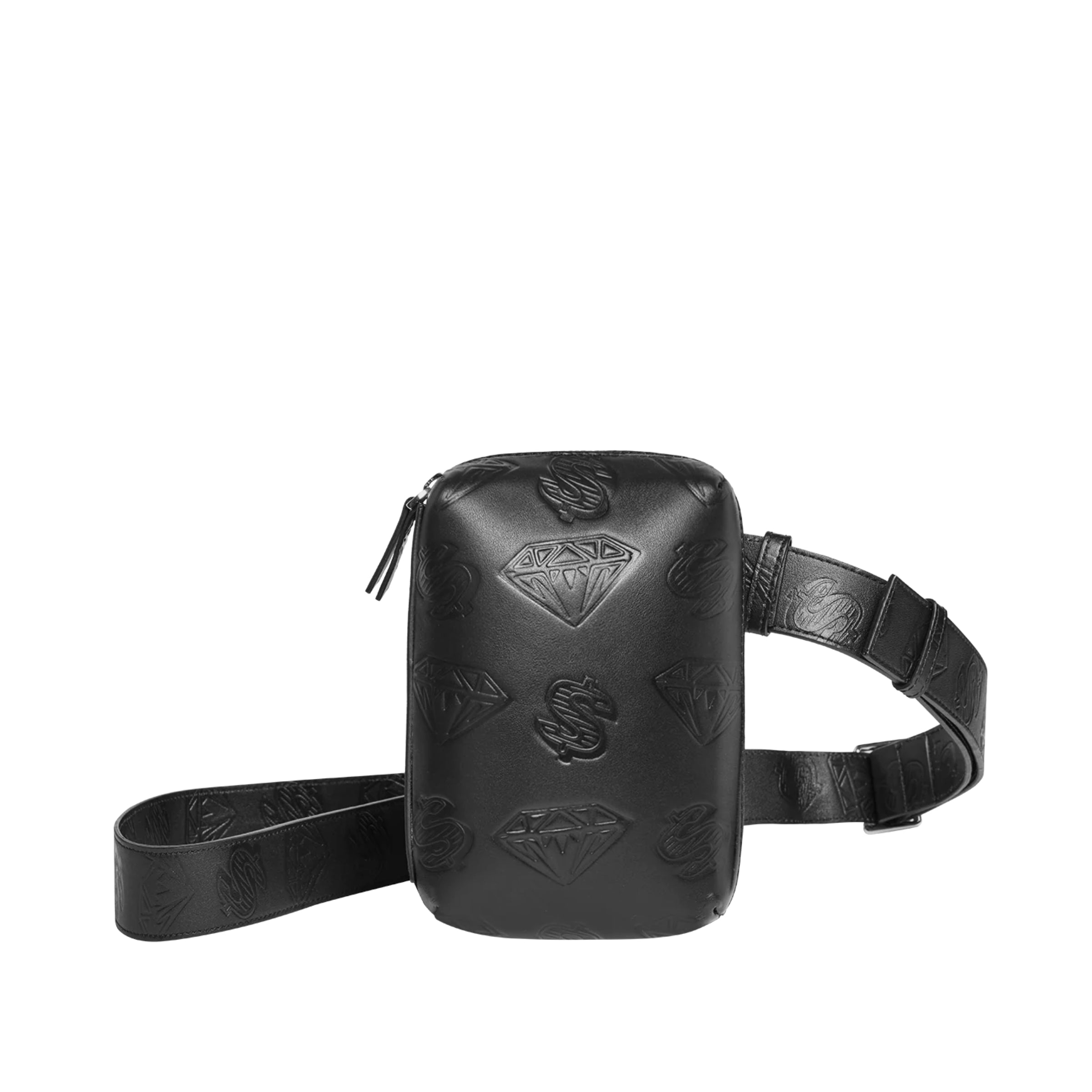 Billionaire Boys Club Diamonds & Dollars Side Bag Black - AL