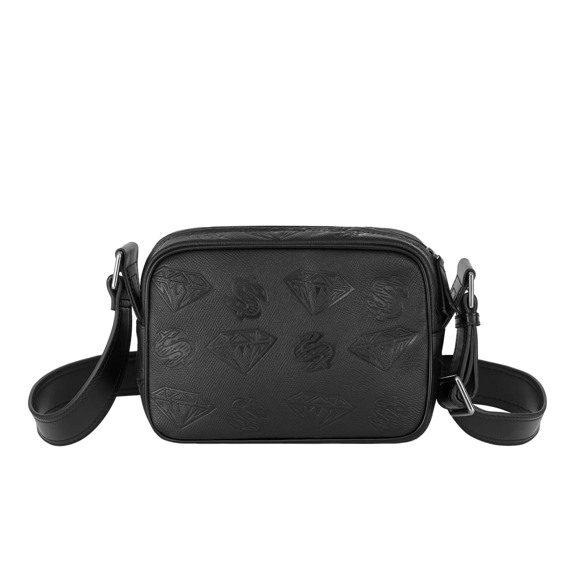 Billionaire Boys Club Diamonds & Dollars Satchel Bag Black-AL Capone Premium