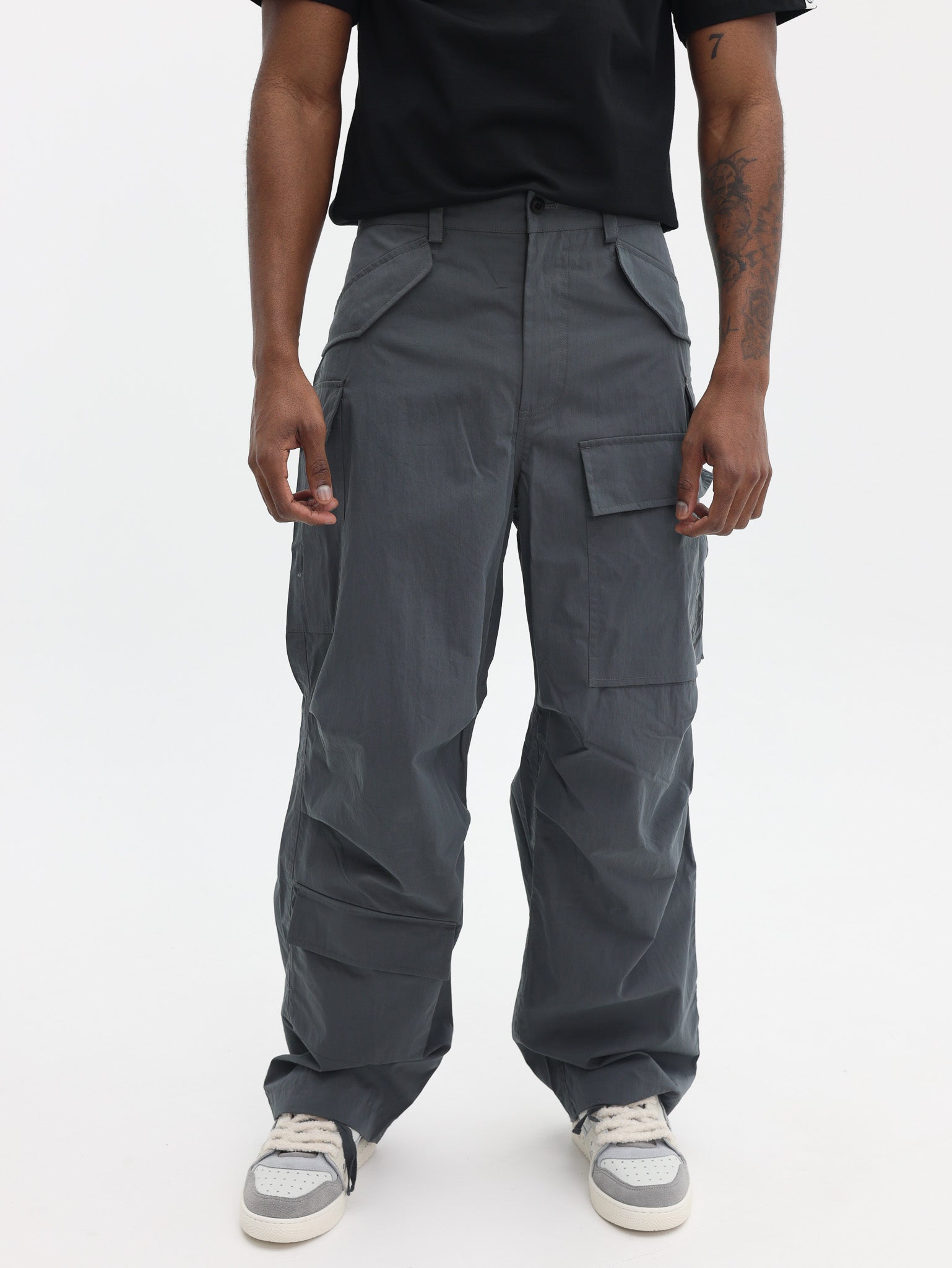 Billionaire Boys Club Multi Pocket Cargo Pants Charcoal-AL Capone Premium