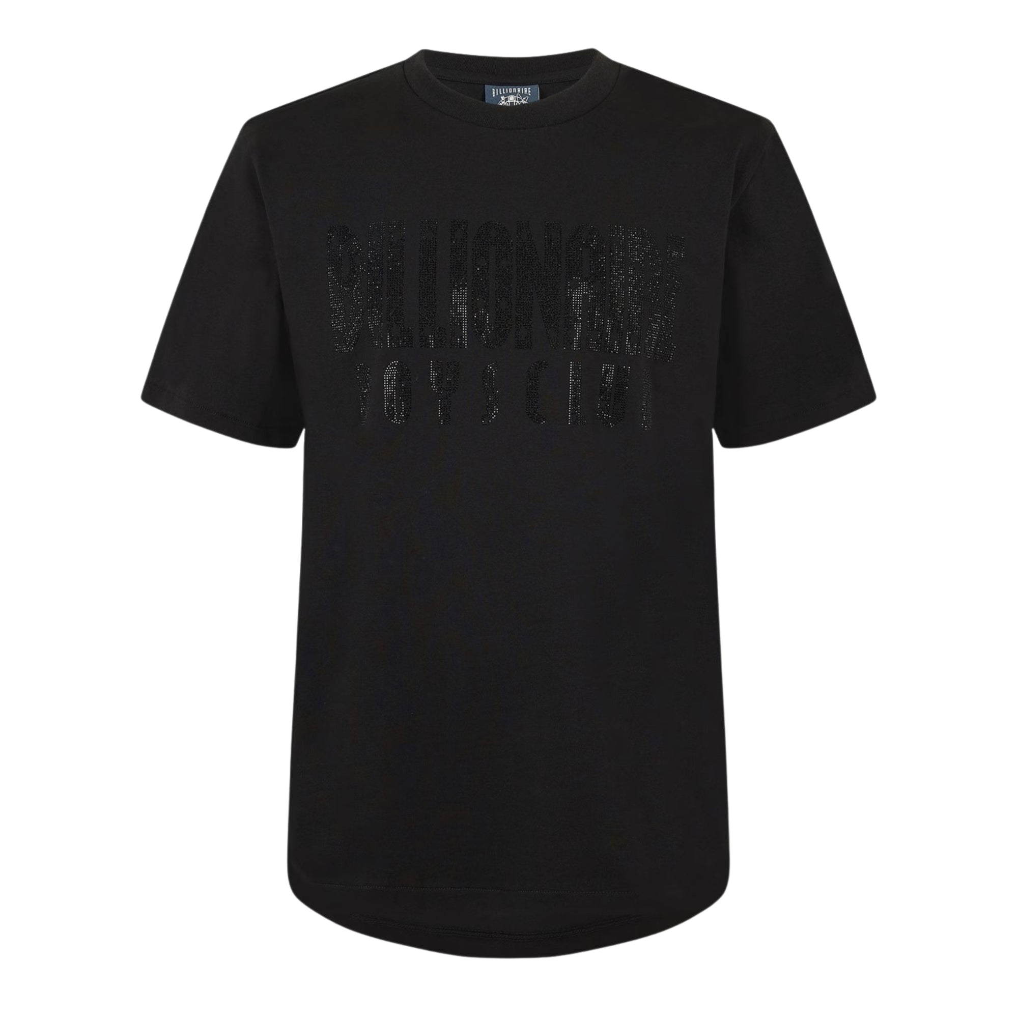 Billionaire Boys Club Rhinestone Straight Logo T-Shirt Black-AL Capone Premium