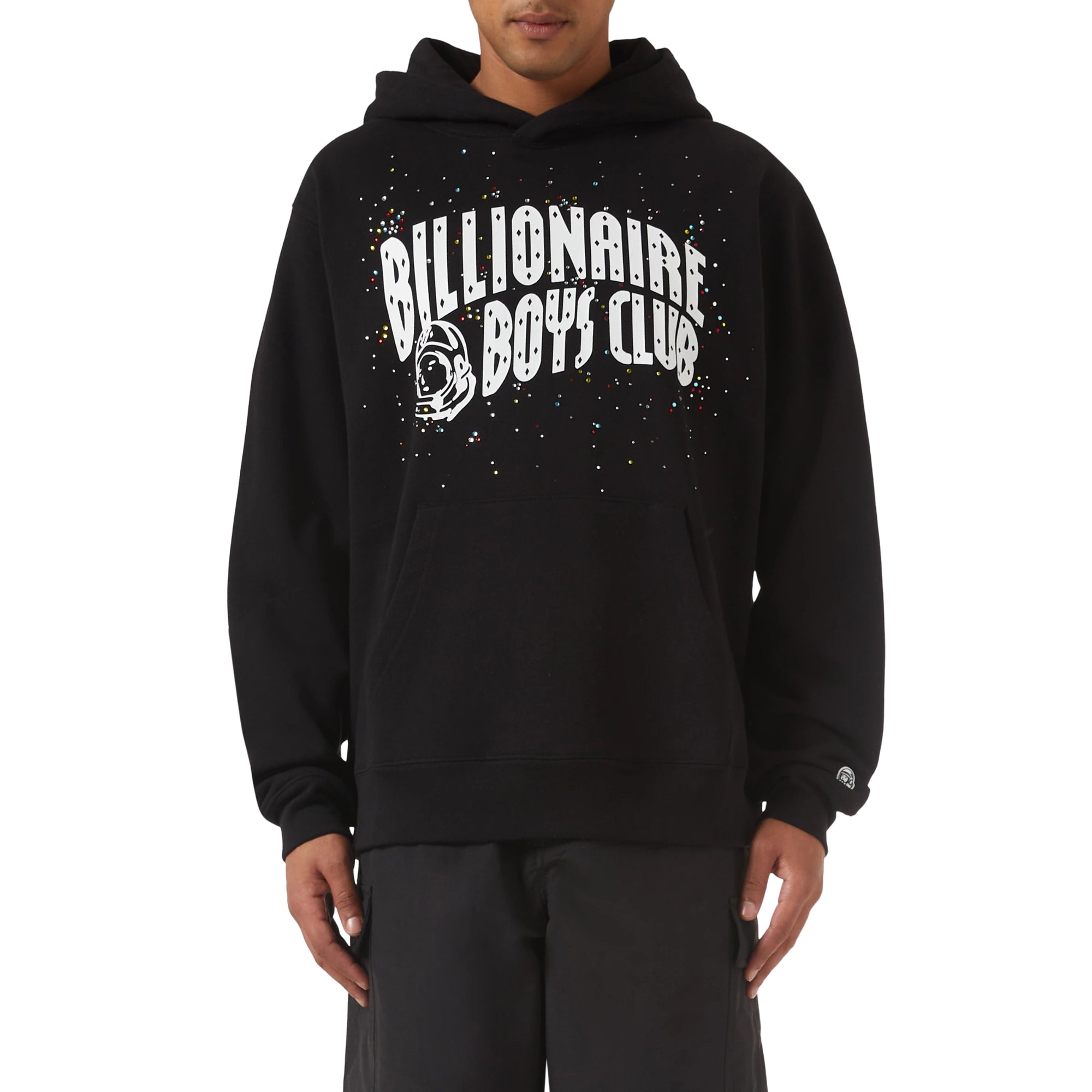 Billionaire Boys Club Embellished Arch Logo Popover Hood Black-AL Capone Premium