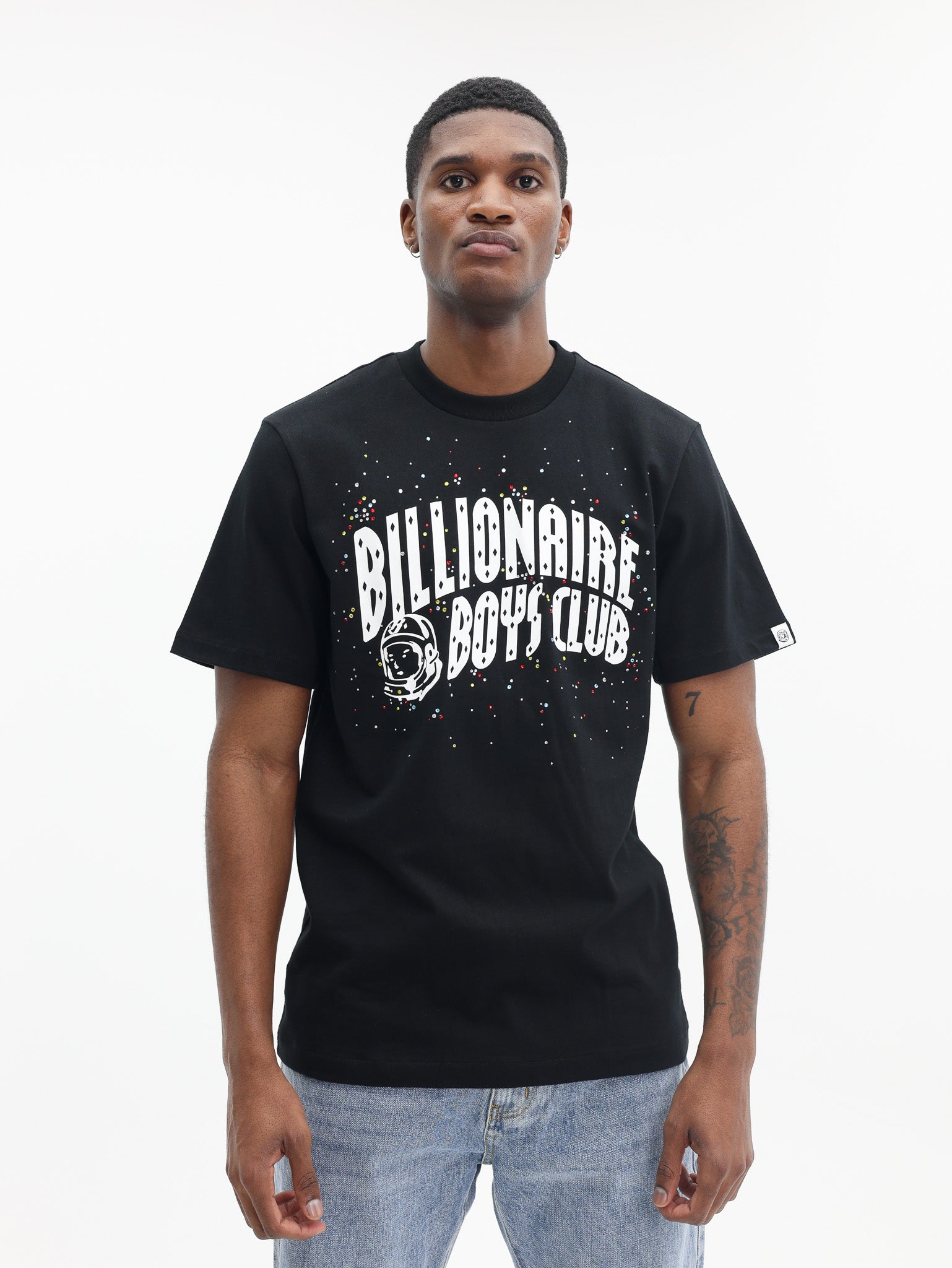 Billionaire Boys Club Embellished Arch Logo T-shirt Black-AL Capone Premium