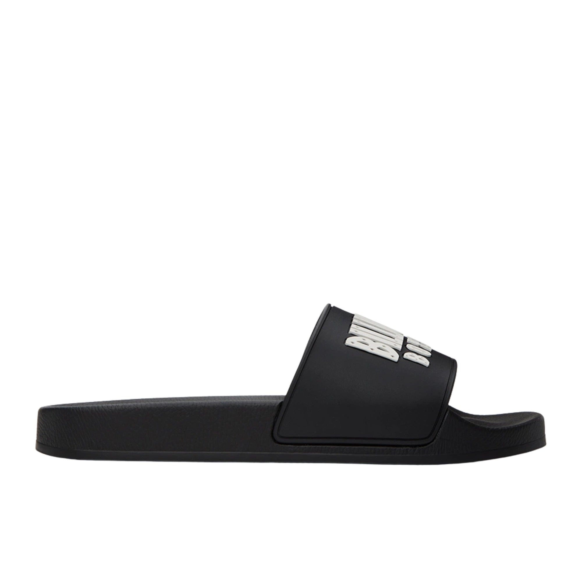 Billionaire Boys Club Straight Logo Sliders Black-AL Capone Premium