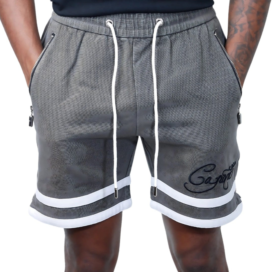 Capone Shorts Signature Grey – AL Capone Premium