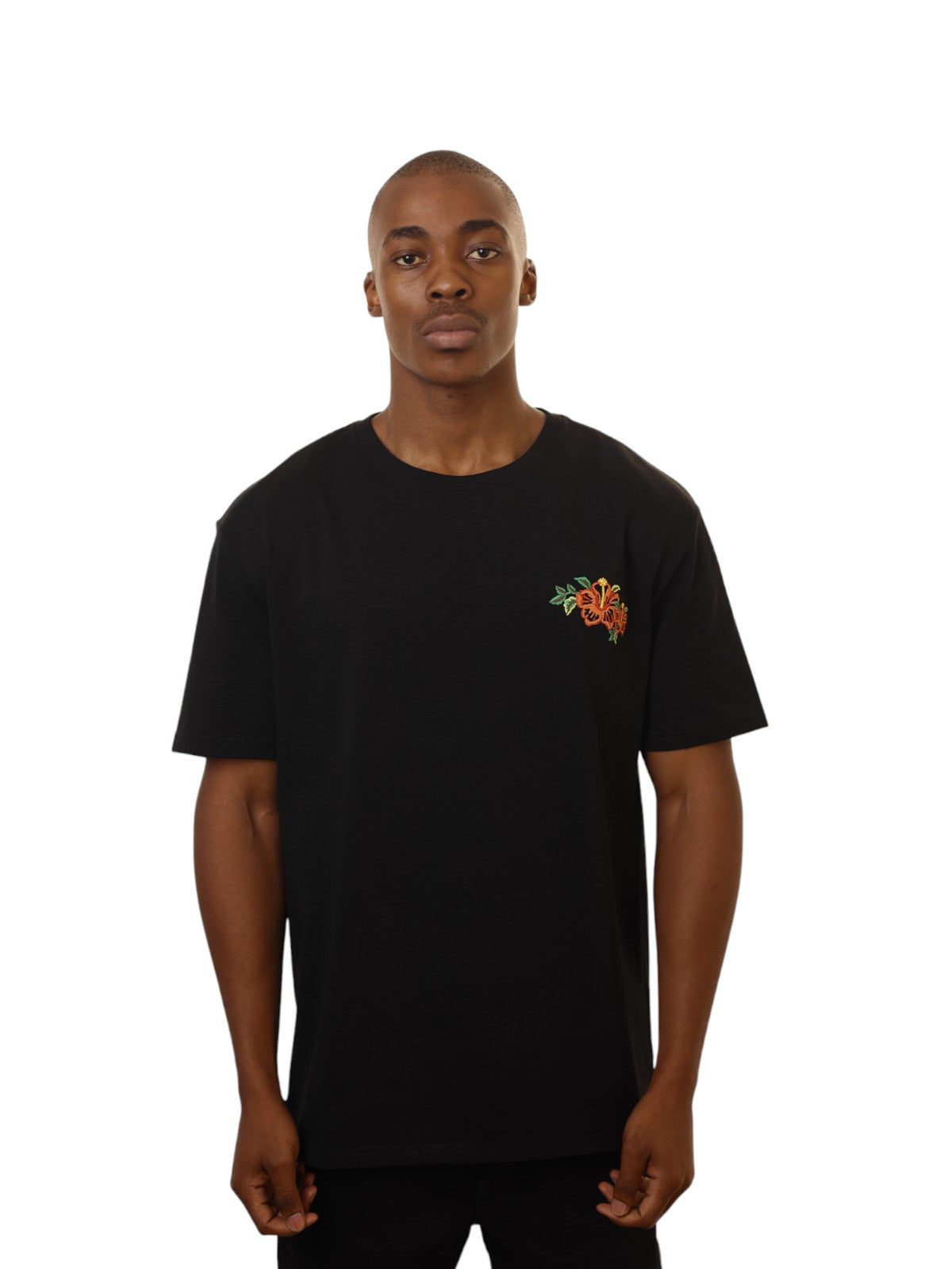 Capone T-Shirt Flamingo Island Black-AL Capone Premium