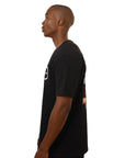 Capone T-Shirt Capone Map Embossed Black - 5