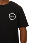 Capone T-Shirt Capone Map Embossed Black - 3