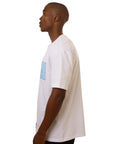 Capone T-Shirt Leather Patch White-AL Capone Premium