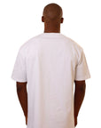 Capone T-Shirt Leather Patch White-AL Capone Premium