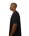 Capone T-Shirt Capone Club Flower Black-AL Capone Premium