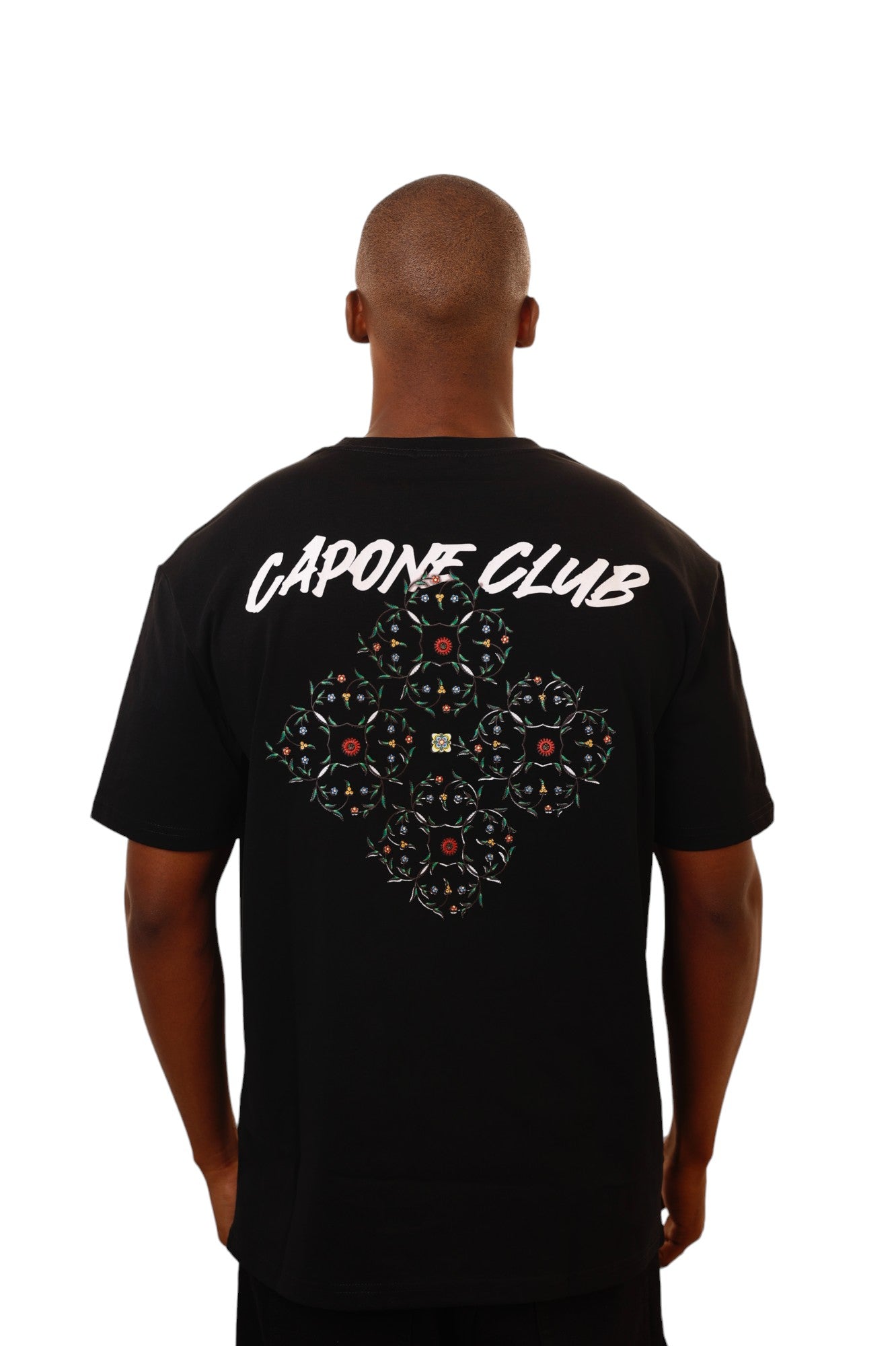 CAPONE T-SHIRT OVERSIZED MEN BLACK