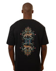 Capone T-Shirt Graphic Jungle Black-AL Capone Premium