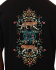 Capone T-Shirt Graphic Jungle Black-AL Capone Premium