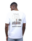 Capone T-Shirt City Moon White-AL Capone Premium