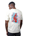 Capone T-Shirt Japan Koi Beige-AL Capone Premium