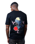 Capone T-Shirt Japan Dragon Black-AL Capone Premium