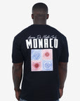 Capone T-Shirt Monaco Tiles Black