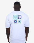 Capone T-Shirt Mexican Crochet White