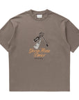 Drole De Monsieur T-Shirt Grand Hotel Taupe