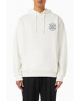 Drole De Monsieur Sweater Slogan Hoodie Off-White