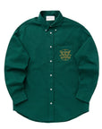 Drole De Monsieur Shirt Slogan Dark Green