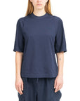 Y-3 T-Shirt Ladies Logo Navy-AL Capone Premium