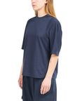 Y-3 T-Shirt Ladies Logo Navy-AL Capone Premium