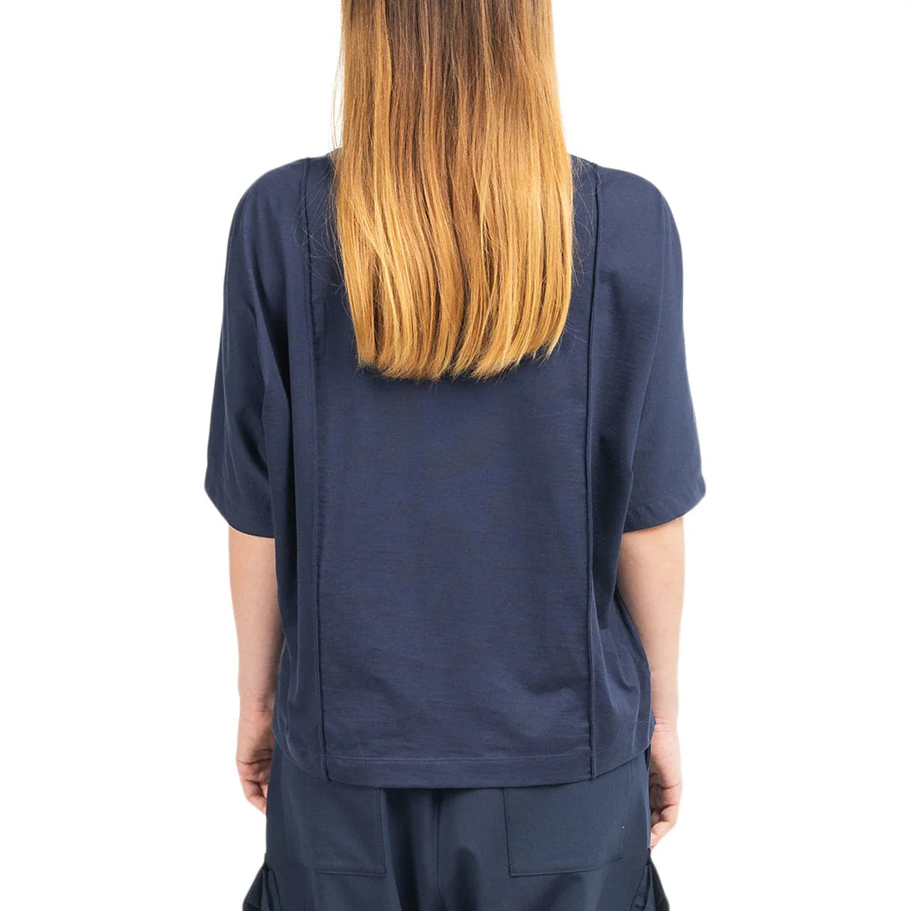 Y-3 T-Shirt Ladies Logo Navy-AL Capone Premium
