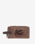 Etro Pouch S Arnica 19,5X10X8 Brown