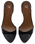Giuseppe Zanotti Heels Zh11 Open Toe Strap Black