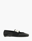 Givenchy Shoe Gs98 Squared Ballerina Black