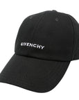 Givenchy Cap Curved Logo Black