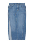 Givenchy Skirt Denim Medium Blue