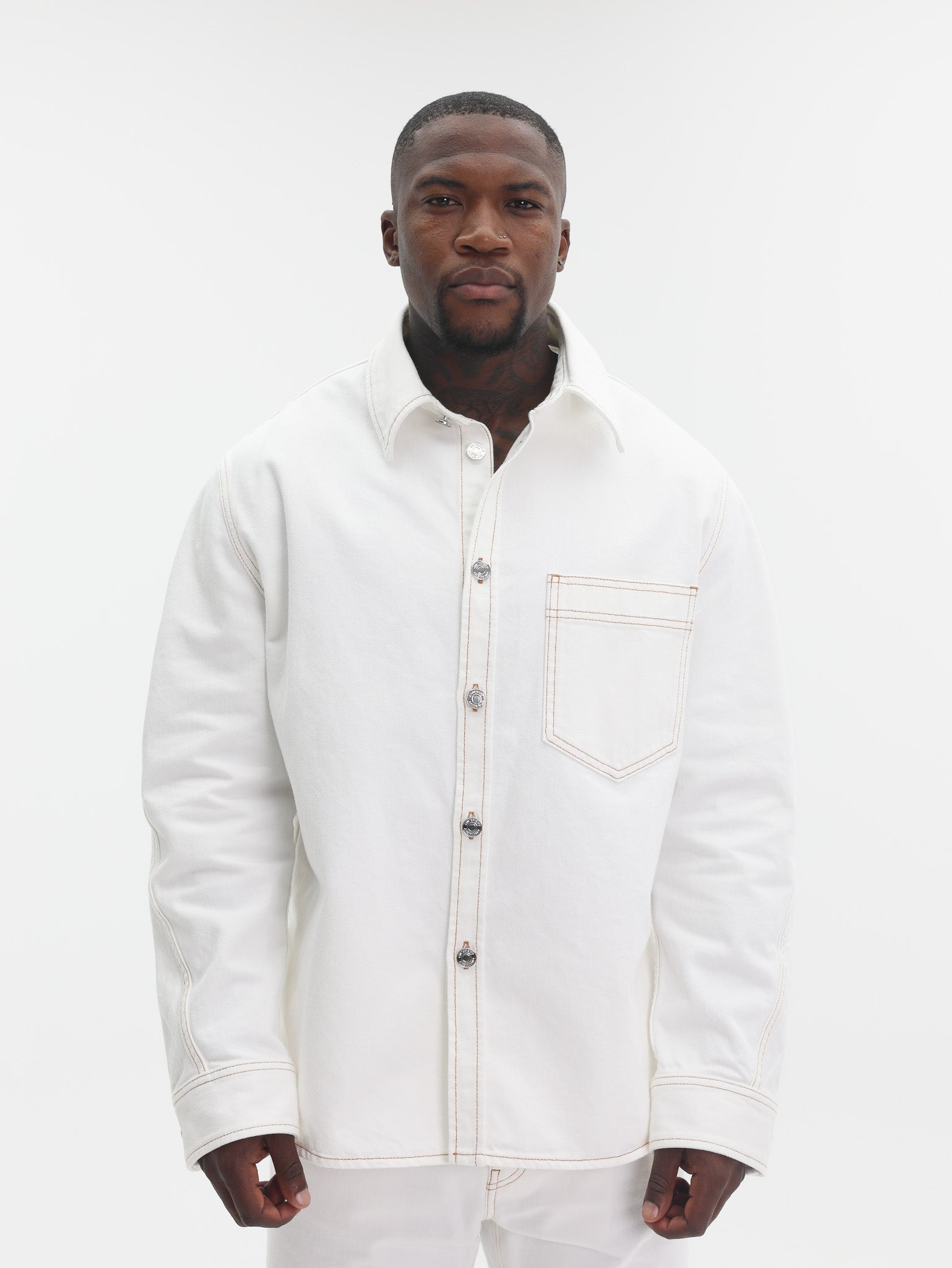 90s GIVENCHY イタリア製リネンシャツブルゾン白オフホワイトアーカイブ Givenchy Shirt Long Sleeve White – AL Capone Premium