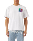 Icecream Pop Art Running Dog T-Shirt White