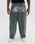 Icecream Running Dog Triple Scoop Denim Pants Vintage Wash