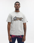 Icecream Running Dog T-Shirt Heather Grey