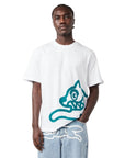 Icecream Jumbo Running Dog T-Shirt White