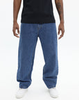 Icecream Double Scoop Apple Denim Pants Mid Wash Blue