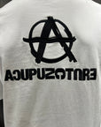 Acupuncture T-Shirt A Logo White-Black