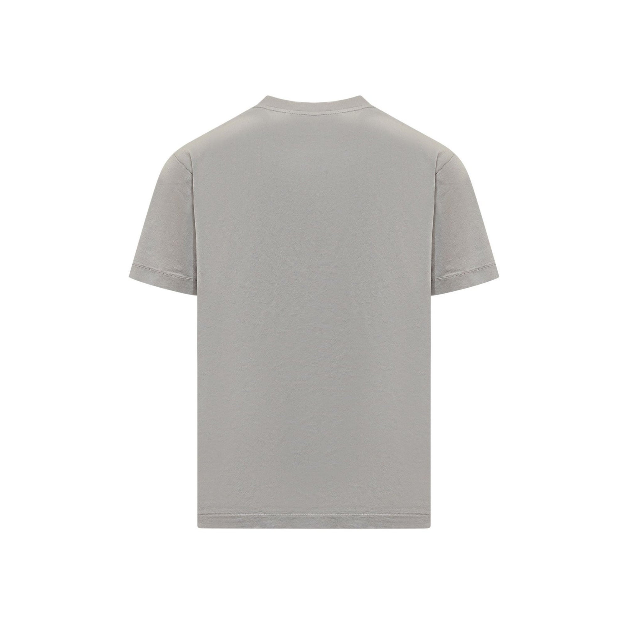 Stone Island T-Shirt Logo Grey-AL Capone Premium