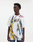 Just Cavalli T-Shirt Maxi CJ Flower White
