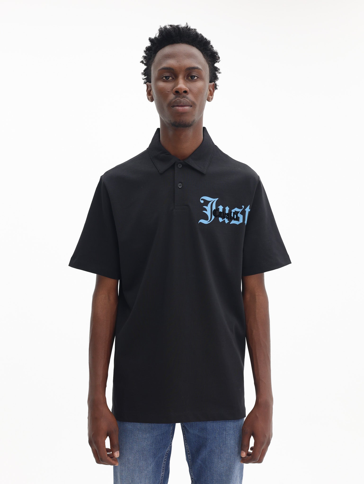 Just Cavalli Golfer Gotitch Logo Black-AL Capone Premium