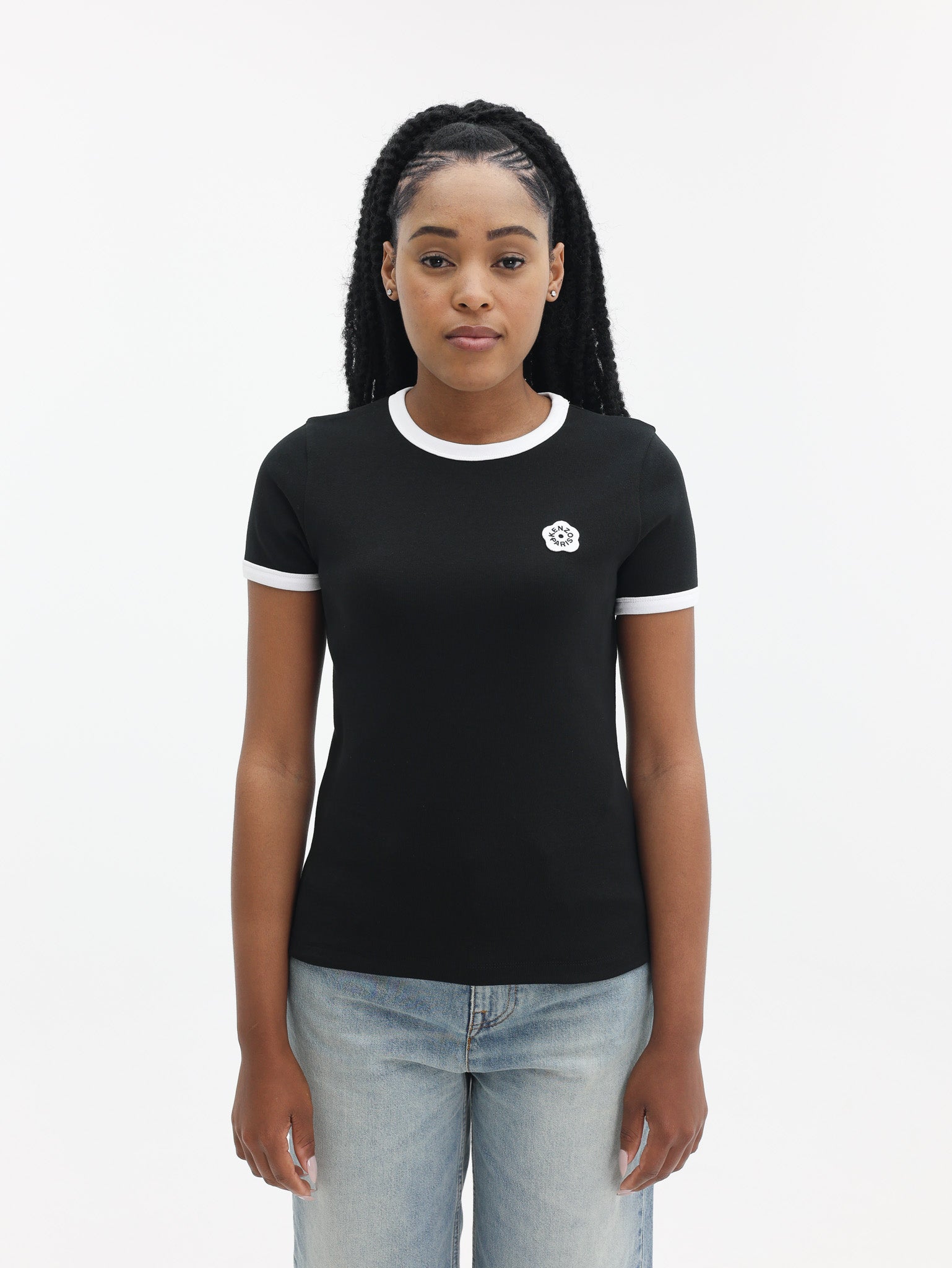Kenzo T-Shirt Boke Flower 2.0 Black-AL Capone Premium