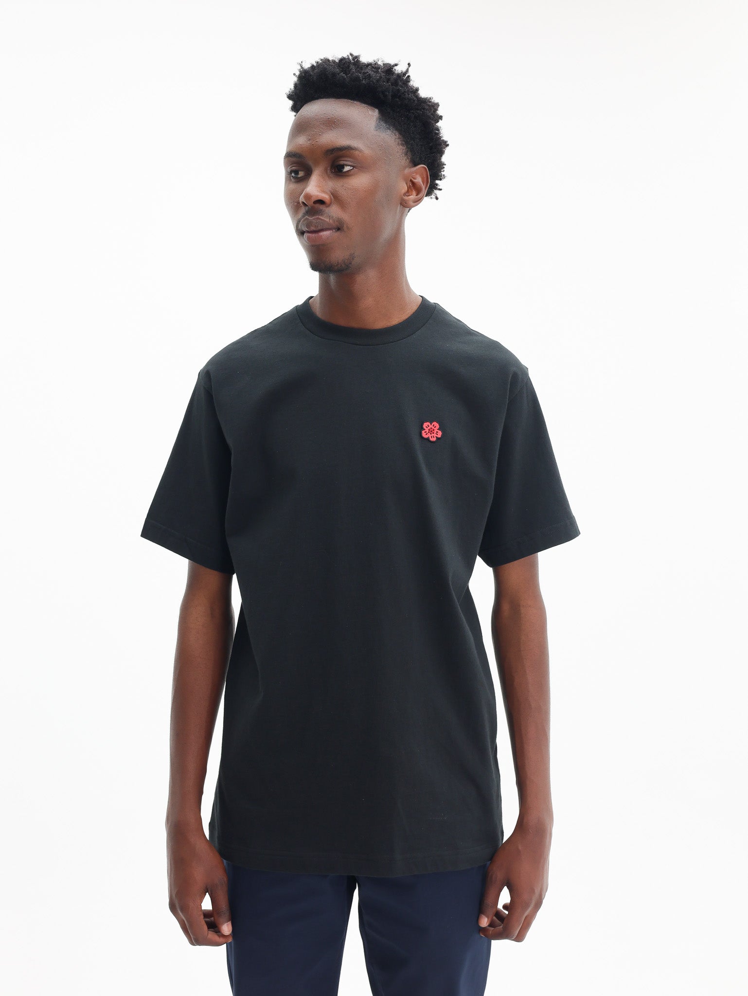Kenzo T-Shirt Boke Flower Embroidered Black – AL Capone Premium