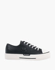 Karl Lagerfeld Sneaker KL585 Kampus Max Iii Nft Relief Lo Lace Black Lthr