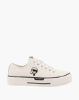 Karl Lagerfeld Sneaker KL586 Kampus Max Iii Nft Relief Lo Lace White Lthr